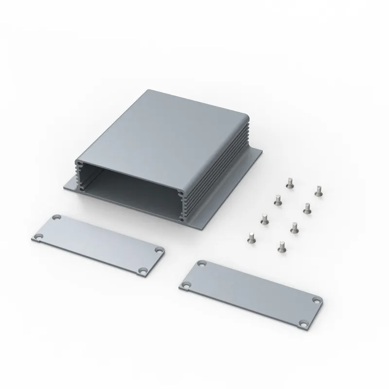 Concomaching Aluminum Terminal Boxes Sheet Metal Extrusion Enclosure for Waterproof Battery Box Housing