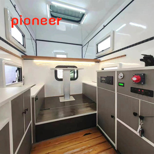 Úc tiêu chuẩn sợi thủy tinh xe tải cắm trại trượt trên xe bán tải Camper rvs Pop Up Camper với nhà bếp - Product Image 3