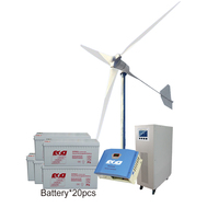 Système éolien à haut rendement ESG, prix d'usine bas, générateur hors réseau, kit complet, éolienne 1KW 3KW 5KW 10KW