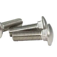 Long boulon de chariot de taille de filetage M16 finition zinguée tête hexagonale norme DIN OEM pris en charge pour laiton fer Monel 400 acier ordinaire