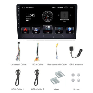 10 Inch Loa RCA Cáp DSP Duy Nhất DIN <span class=keywords><strong>Android</strong></span> Xe Stereo Âm Thanh Loa Siêu Trầm Khuếch Đại Xe <span class=keywords><strong>Android</strong></span> Stereo - Product Image 3