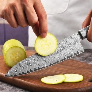 Cuchillo de <span class=keywords><strong>Chef</strong></span> de Acero de Damasco Marca CY, Cuchillo de Cocina Ecológico <span class=keywords><strong>para</strong></span> el Hogar de Guangdong - Product Image 3