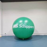 Boule gonflable géante ronde en PVC, étanche à l'air, avec logo personnalisé imprimé, pour la promotion de la marque en extérieur
