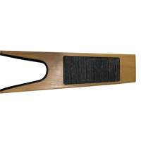 Cric de botte en bois, extracteur de botte de cow-boy sans courbure, dissolvant de chaussures robuste, fonctionne sur toutes les chaussures, taille unique