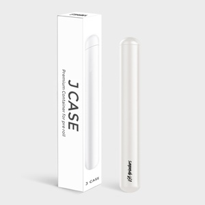 VAGRINDERS Estuche para Cigarrillos J Case 1.0, Metálico, de Aleación de Aluminio, con Logotipo Personalizado, Tubo para Cigarrillos <span class=keywords><strong>Doob</strong></span> - Product Image 3