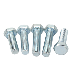 Özelleştirilmiş Çelik Düz Başlı Altıgen Civatalar Çinko Kaplama Sınıf 8.8 ISO 4017 ASME <span class=keywords><strong>B7</strong></span> USS M1.6 6MM Ölçüler - Product Image 4