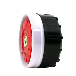 Avertisseur sonore antivol 12V 120dB filaire en plastique et métal pour système de sécurité domestique - Product Image 1