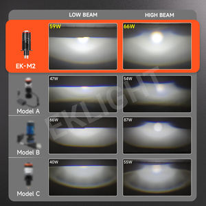 Compact H4 Mini Led Projecteur Phare Super Lumineux 30000LM 9-16V Bi Led Lentille pour <span class=keywords><strong>Toyota</strong></span> Vitz 2006 Voiture Led Phare Ampoule - Product Image 3