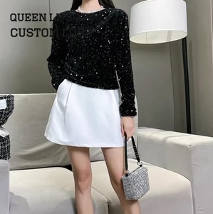Custom Sequin <strong>Easter</strong> <strong>Top</strong> Manufacturers for Customs Clothes Houston Texans Sequin <strong>Tops</strong> Customized Silver Sequin <strong>Tops</strong> Plus Size - Product Image 1
