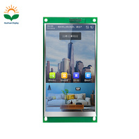 Modul Layar LCD TFT Berwarna 5 Inci 854x480 Antarmuka MCU 8-bit Suhu Lebar -30~80 ℃   untuk Pajangan Peralatan Luar Ruangan