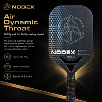 Raquette de pickleball NODEX de haute qualité Dura Edge, raquette de pickleball professionnelle en graphite carbone, raquette de pickleball personnalisée