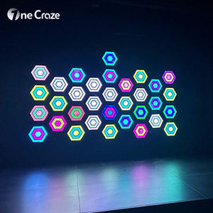 Jeu de défi Nactivate, mur interactif, arène, cible à lancer, <span class=keywords><strong>jeux</strong></span> LED à activation pour la salle intérieure - Product Image 2