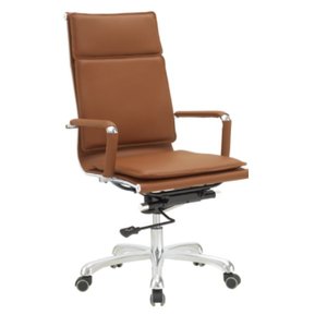 Silla de oficina moderna y cómoda de cuero 36019-1307C/B/A - Product Image 5