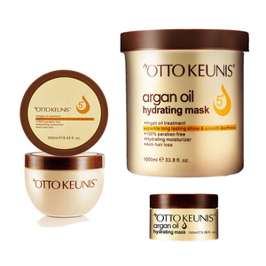 Crème nourrissante pour cheveux au kératine biologique et à l'huile d'argan naturelle sans paraben, en gros, marque privée d'usine, OEM - Product Image 5