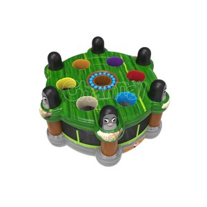 Jeu de sport gonflable commercial Human Whack a <span class=keywords><strong>Mole</strong></span> Gonflable Jumping Adultes Gonflable Interactif 6 Personnes Jeux de sport - Product Image 1
