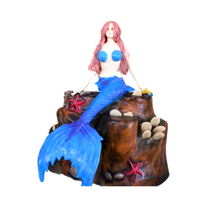 Estatua <span class=keywords><strong>de</strong></span> Sirena Animatrónica <span class=keywords><strong>de</strong></span> Fibra <span class=keywords><strong>de</strong></span> Vidrio con Temática Marina, Tamaño Real, para Promenadas, Centros Comerciales y Esculturas <span class=keywords><strong>de</strong></span> Arte para Paisajes Exteriores - Product Image 4
