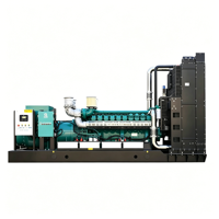 Générateur diesel à cadre ouvert, silencieux, à démarrage automatique, personnalisé, 50-4000 kW, groupe électrogène de secours automatique pour mines avec ATS 400/230V