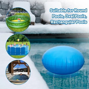 <span class=keywords><strong>4</strong></span> <span class=keywords><strong>ft</strong></span> x <span class=keywords><strong>4</strong></span> <span class=keywords><strong>ft</strong></span> PVC không khí Gối 2-Pack winterizing bìa cho trên mặt đất Hồ bơi hồ bơi đóng cửa Kit cho mùa đông - Product Image 3