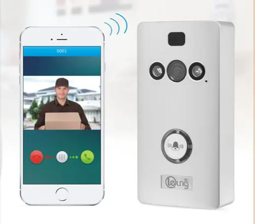 New 720P Wireless Ring Wifi Video Chuông Cửa, Căn Hộ Phát Hiện An Ninh Thông Minh Wifi Intercom Door Chuông