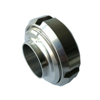 Acier inoxydable sanitaire 304 316L union DIN 11851 filetage standard tuyau mâle DN tuyau connecteur sms union