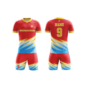 Camiseta de Fútbol Personalizada de Poliéster 100% Estampada de Fácil Cuidado, Transpirable y de Alta Calidad para Hacer Ejercicio - Product Image 3