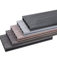 Revêtement de terrasse en composite WPC moderne, antidérapant, imperméable, écologique, ignifuge, pour jardin, patio, villa, terrasse, balcon, panneau de plancher