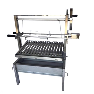 Parrilla de acero inoxidable para acampar al aire libre con kit de asador Parrilla de Santa Marial Parrilla Argentina - Product Image 3