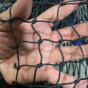 Filet <span class=keywords><strong>anti</strong></span>-oiseaux HDPE, couleur désert ou noir, maille de 20 mm, maille diamantée ou carrée, filet <span class=keywords><strong>anti</strong></span>-épervier, filet de clôture de jardin - Product Image 5
