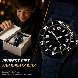 Reloj de Cuarzo Sekonda Dive para Hombre de 38 mm en Negro con Pantalla Analógica y Correa de Silicona Azul 30188 - Product Image 5