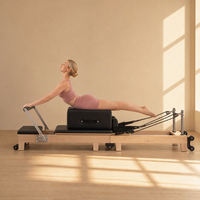 JY Machine de Pilates Reformer – Entrepôt US à l'étranger – En stock – Machine de Pilates Reformer réglable et pliable