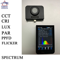 Spectromètre HOPOOCOLOR HPCS-330P sans fil à bas prix, testeur de CCT, CRI, Luxmètre PAR PPFD 350-800nm