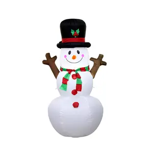 Ngoài trời 1.2m Inflatable giáng sinh trang trí cây, người tuyết, Santa Claus và hươu hình dạng cho giáng sinh trang trí