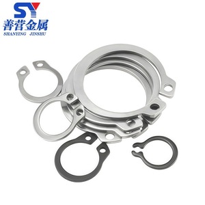 Anillo de Retención Elástico de Acero Inoxidable 304 Shanying Jinshu, Tipo A, Anillo Elástico en Forma de C, Métrico, GB894 - Product Image 2