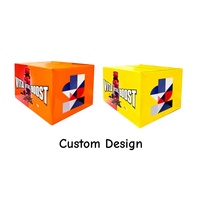 Caja de Cartón Corrugado Plegable para Mudanza con Logotipo Personalizado, Impresión CMYK, Caja de Embalaje de Cartón para Envío
