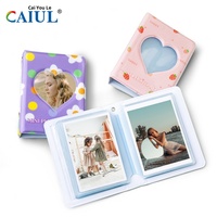 Album photo 3 pouces 40 photos PVC/PP creux Impression en relief avec rangement universel Mini11/8/9/7s