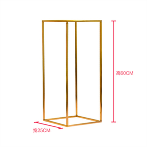 Support floral de mariage en métal doré, centre de table, décoration intérieure OUGE <span class=keywords><strong>RTFS</strong></span>-25 - Grande Vente - Product Image 4