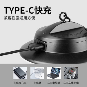 Solar Camping <b>Light</b> Portable Hook Tent Lamp LED Waterproof <b>Emergency</b> Outdoor Lighting - Product Image 5