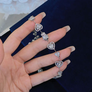 Collar de oro 18k con diamantes, diseño clásico personalizado, collar de mujer hecho a mano, collar de moda de gama alta - Product Image 3