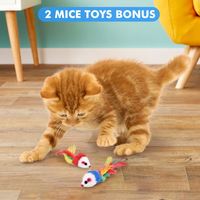 Pointeur laser pour chat 7 en 1 recharge USB jouet laser pour chat