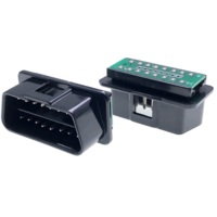 Connecteur OBD2 mâle OBDII OBD 2 Prise de diagnostic automobile avec PCB pour outils de diagnostic