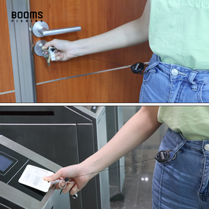 Fly Fishing Zinger rút lại cáp có thể thu vào huy hiệu Reel chủ nhanh chóng phát hành mùa xuân Clip Rg1 có thể thu vào Keychain Công cụ câu cá - Product Image 6