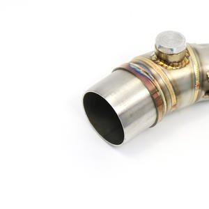 Nuevo Tubo de Escape Deslizante para Motocicleta <span class=keywords><strong>Kawasaki</strong></span> ER-6N ER-6F, Conexión de Silenciador, Tubo de Enlace de 51 mm, Repuesto - Product Image 5