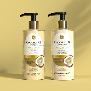 <span class=keywords><strong>Shampoo</strong></span> e Balsamo al Cocco per Capelli Secchi con Etichetta Privata, Idratante e Lucidante, Anti-Forfora - Product Image 1