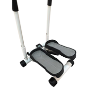 Appareil de fitness pour appartement avec cadre en acier durable, poignées doubles et fonction stepper