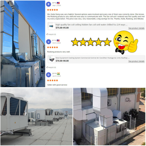 Unidad de Aire Acondicionado Comercial para Techo, Enfriada por Aire, de 20, 25 y 30 Toneladas, Sistema de Aire Acondicionado Central - Product Image 6