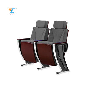 Chaises d'auditorium en tissu au design moderne 2024 avec porte-gobelets pour écoles, cinémas et églises – Fabriquées en Chine - Product Image 3