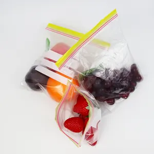 Paket Pengatur Makanan Tas PE Penjaga Kesegaran Yang Dapat Digunakan Kembali untuk Menyimpan Buah dan Sayuran