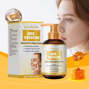 Crema Reafirmante con Veneno de Abeja, Antienvejecimiento, Reductora de Arrugas, Hidratante para Rostro, Cuello y Cuerpo, Cuidado Diario de la Piel - Product Image 4