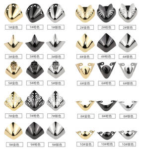 Protector de punta de zapatos de Metal, cubierta de punta de tacón alto, decoración de reparación de protección de zapatos - Product Image 1