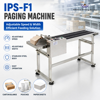 IPS-F1 220V Alimentador de Bolsas por Fricción Industrial con Velocidad Ajustable, Máquina Transportadora de Paginación
